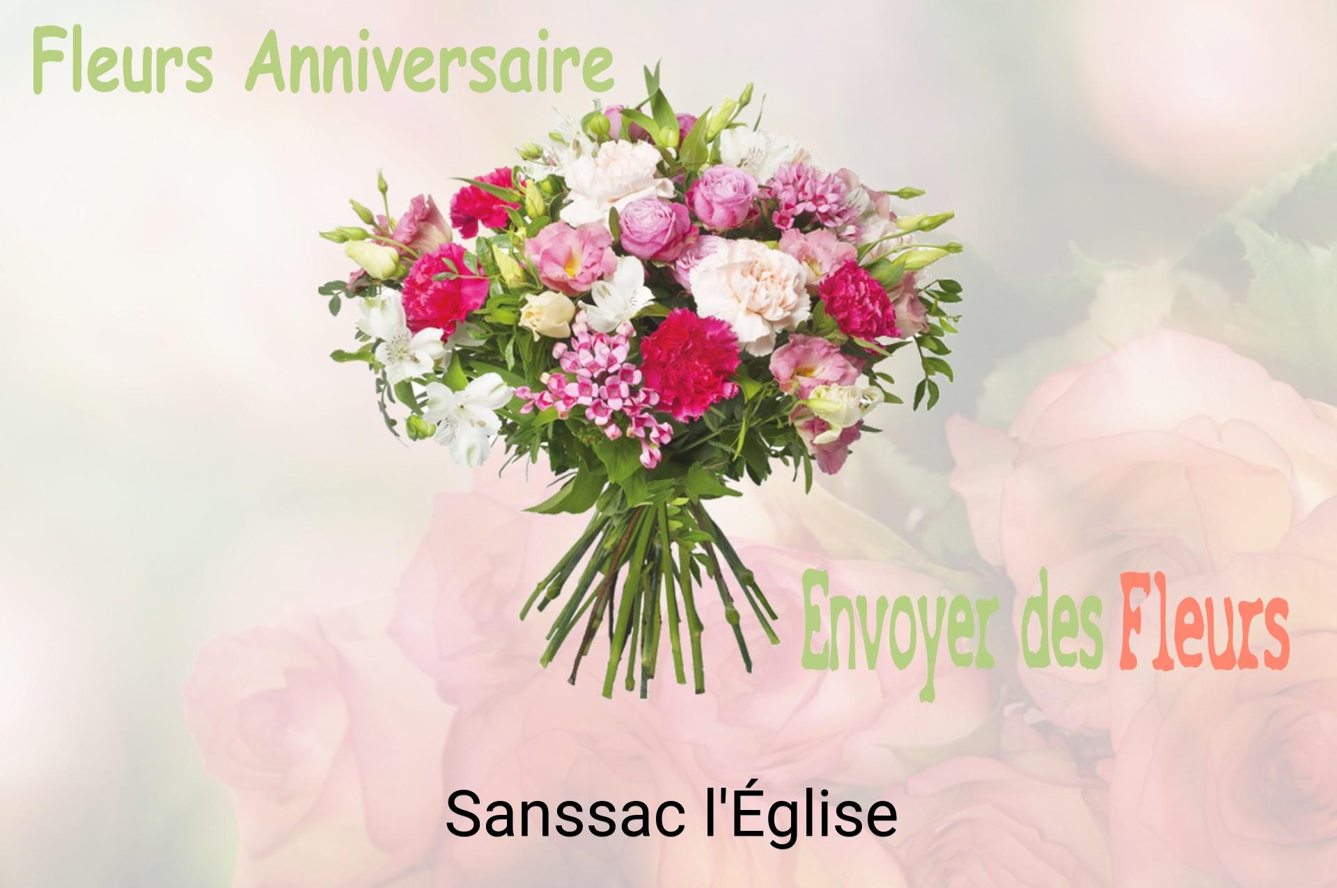 Bouquet de fleurs d’anniversaire livré à Sanssac-l'Église